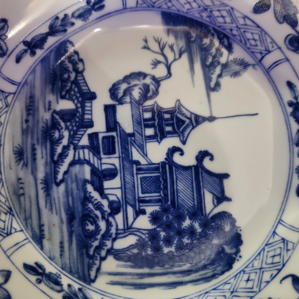 Metro Museum Delft Japan 1921+ Saucer blue n white - Picture 3 of 7